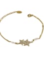 thumb Brass Cubic Zirconia Star Vintage Bracelet 4