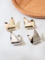 thumb Copper  Smooth Geometric Minimalist Stud Trend Korean Fashion Earring 2