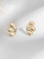 thumb Copper  Smooth Wing Vintage Stud Trend Korean Fashion Earring 2