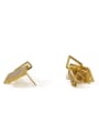 thumb Titanium Shell Geometric Minimalist Stud Earring 3