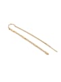 thumb Brass Tassel Trend Single Earring( Single Only One) 3