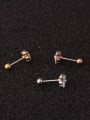thumb Brass Cubic Zirconia Geometric Cute Single Earring(Single Only One) 1