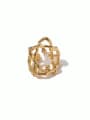 thumb Brass Freshwater Pearl Geometric Vintage Single Earring(Single -Only One) 0