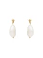 thumb Copper Irregular freshwater pearls Drop Trend Korean Fashion Earring 0