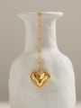 thumb Brass Heart Vintage Pendant Necklace 2