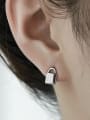 thumb Titanium Steel Locket Minimalist Stud Earring 1