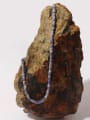 thumb Brass Geometric Vintage Beaded Necklace 2