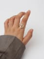 thumb Copper Cubic Zirconia Round Artisan Fashion Ring 1