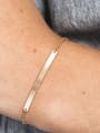 thumb Stainless steel Geometric Minimalist Link Bracelet 1