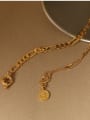 thumb Brass Coin Vintage Double layer Anklet 1