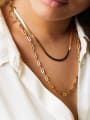 thumb Stainless steel Irregular Hip Hop Multi Strand Necklace 1