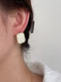 thumb Alloy Resin Geometric Vintage Stud Earring 1