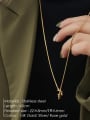 thumb Stainless steel Tassel Minimalist Lariat Necklace 1