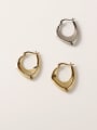 thumb Brass Hollow Geometric Vintage Stud Trend Korean Fashion Earring 2