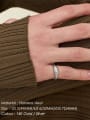 thumb Stainless steel Geometric Minimalist Band Ring 2