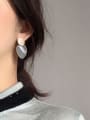 thumb Copper Enamel Geometric Minimalist Drop Trend Korean Fashion Earring 3