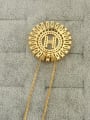 thumb Brass Cubic Zirconia  26 Letter Vintage    Pendant Necklace 4