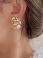 thumb Copper Alloy Irregular Minimalist Stud Earring 1
