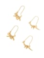 thumb Brass Animal Cute Hook Earring 0