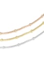 thumb Stainless steel Geometric Dainty Multi Strand Necklace 1