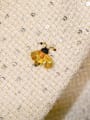 thumb Brass Cubic Zirconia Bee Cute Brooch 1