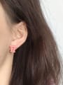 thumb Alloy Enamel Message Cute Stud Earring 1