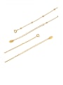 thumb Brass Freshwater Pearl Irregular chain Minimalist Necklace 3