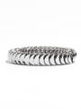thumb Brass Smooth Snake Bone Chain Vintage Band Ring 3