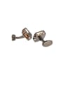 thumb Brass Square Vintage Cuff Link 1