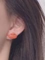 thumb Alloy Enamel Irregular Cute Stud Earring 1