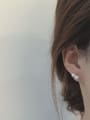 thumb Alloy Imitation Pearl Geometric Cute Stud Earring 2