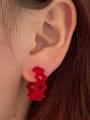 thumb Alloy Geometric Minimalist Stud Earring 1