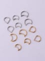 thumb Stainless steel Cubic Zirconia Water Drop Hip Hop Nose Rings(Single Only One) 1