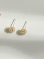 thumb Copper Imitation Pearl Ball Minimalist Stud Trend Korean Fashion Earring 1