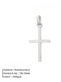 thumb Stainless Steel Cross Pendant Diy Jewelry Accessories 2