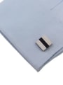 thumb Brass Acrylic Square Vintage Cuff Link 1