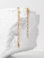 thumb Brass Hollow Geometric Chain Hip Hop Necklace 2