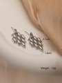 thumb Brass Irregular Hip Hop Drop Earring 3
