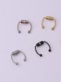 thumb Stainless steel Geometric Hip Hop Nose Rings(Single Only One) 1