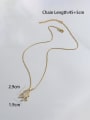 thumb Brass Cubic Zirconia Vintage  Horse  Pendnat Necklace 1