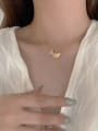 thumb Brass Heart Trend Necklace 1