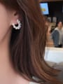 thumb Copper Imitation Pearl Geometric Ethnic Stud Trend Korean Fashion Earring 1