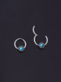 thumb Stainless steel Turquoise Geometric Vintage Nose Rings 1