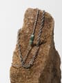 thumb Brass Pure natural stoneVintage Multi Strand Necklace 0