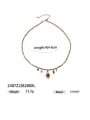 thumb Brass Resin Tree Hip Hop Necklace 1