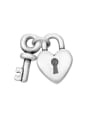 thumb Stainless Steel Heart  Key DIY Accessories 0