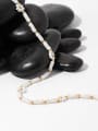 thumb Brass Natural Stone Geometric Hip Hop Necklace 3
