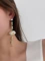 thumb Alloy Resin Geometric Statement A two-piece Drop Earring 2