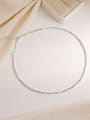 thumb Brass Geometric Minimalist Necklace 2