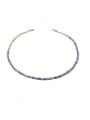 thumb Brass Geometric Vintage Beaded Necklace 0